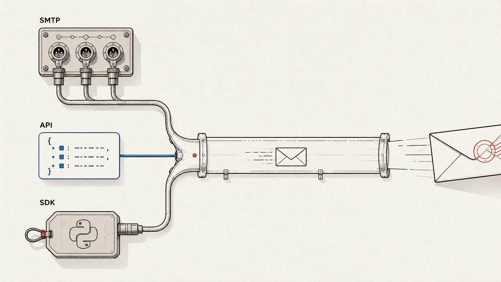 SMTP, REST API или SDK: что выбрать для отправки писем